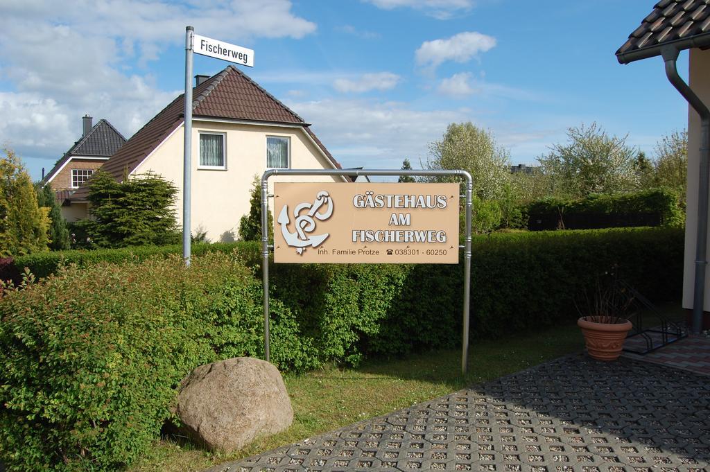 Gaestehaus Am Fischerweg Лаутербах Екстер'єр фото
